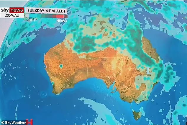 未来几天，全澳高温来袭！悉尼伴有阵雨，墨尔本气温波动大（组图） - 3