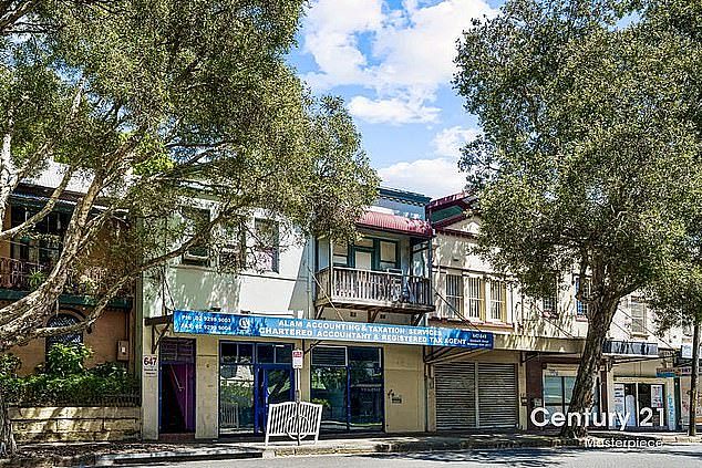 The property on Elizabeth Street in Waterloo, Sydney's inner city, was listed as both residential and commercial, and has a car space, a kitchen and one bathroom. Those viewing the listing were not made aware of the brothel running upstairs