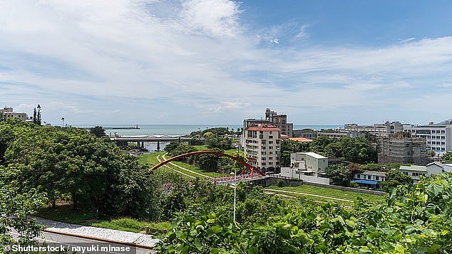 This year's most welcoming places on Earth spans five continents. Hualien City in Taiwan (pictured) ranked second on the list