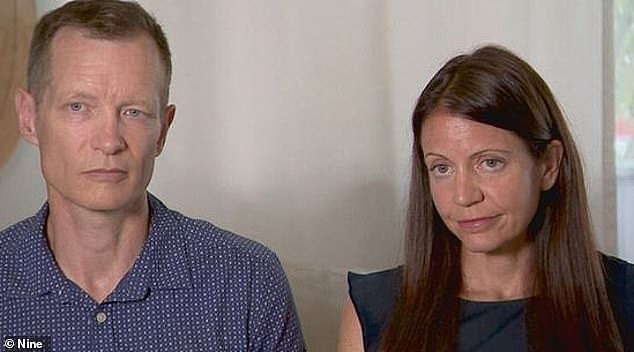 Canadian couple Kathy Morin and Devon Matsalla (both pictured) have been left 'shocked' and 'heartbroken' after their dream home has been put on hold because of the tight gap