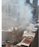 突发！悉尼唐人街中餐馆失火，现场浓烟密布，多辆消防车赶抵封路扑救（视频/组图）