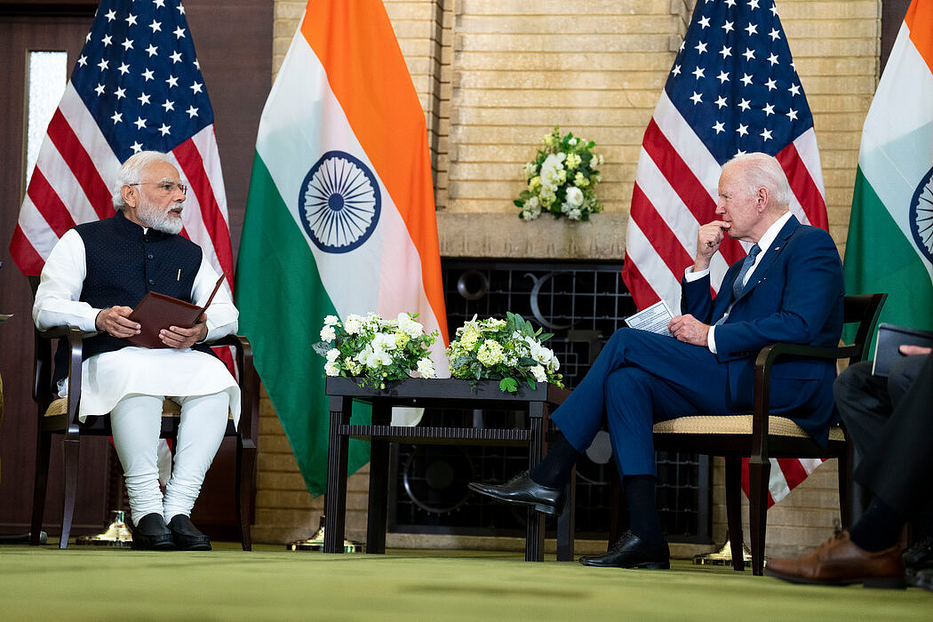 印度总理纳伦德拉莫迪和拜登总统在5月份表示，他们将开始讨论关键技术。