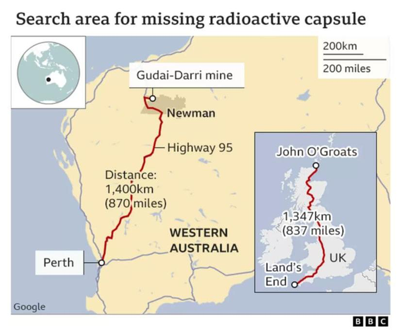 西澳放射性胶囊丢失引全球关注，成各大新闻媒体头条（组图） - 4