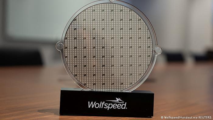 USA Wolfspeed silicon carbide Waffel