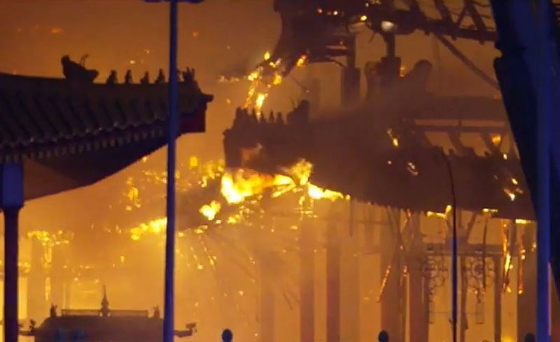 墨尔本知名佛寺被焚，警方称火灾不存在疑点！华女：看到现场崩溃落泪，担心失去父亲骨灰（组图） - 5
