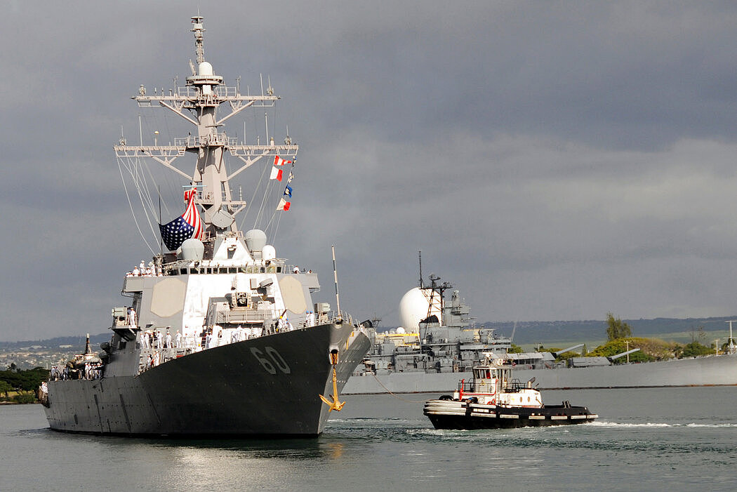 2019年，美国“保罗·汉密尔顿号”导弹驱逐舰在圣地亚哥附近遭到四轴无人机的骚扰。