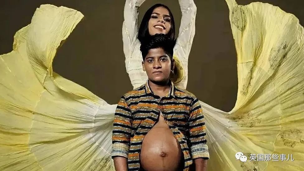印度跨性别夫妻孕照引起轰动：为生孩子，男方终止变性，怀上了孕…（组图） - 1