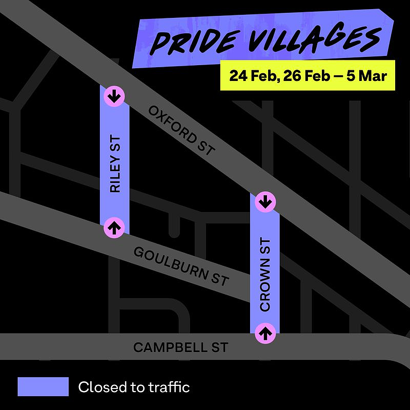悉尼WorldPride本月底举行！市中心两条主要街道封闭9天，围建“迷你村”办活动（组图） - 2