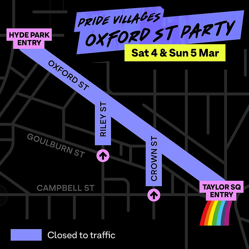 悉尼WorldPride本月底举行！市中心两条主要街道封闭9天，围建“迷你村”办活动（组图） - 3