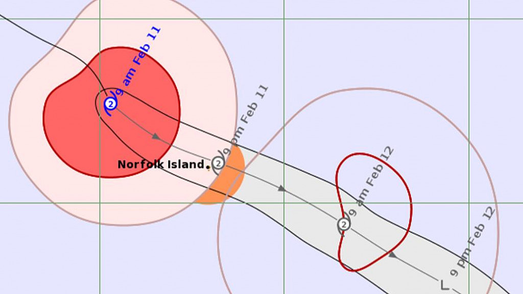 热带气旋即将来袭，昆州Norfolk Island居民需立即避难！当局拉响红色警报（组图） - 3