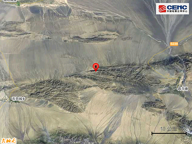 中国甘肃酒泉市瓜州县发生3.3级地震，震源深度11公里（组图） - 4