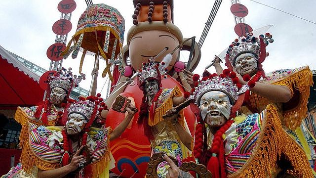 台北的妈祖节通常能吸引数十万人参加。