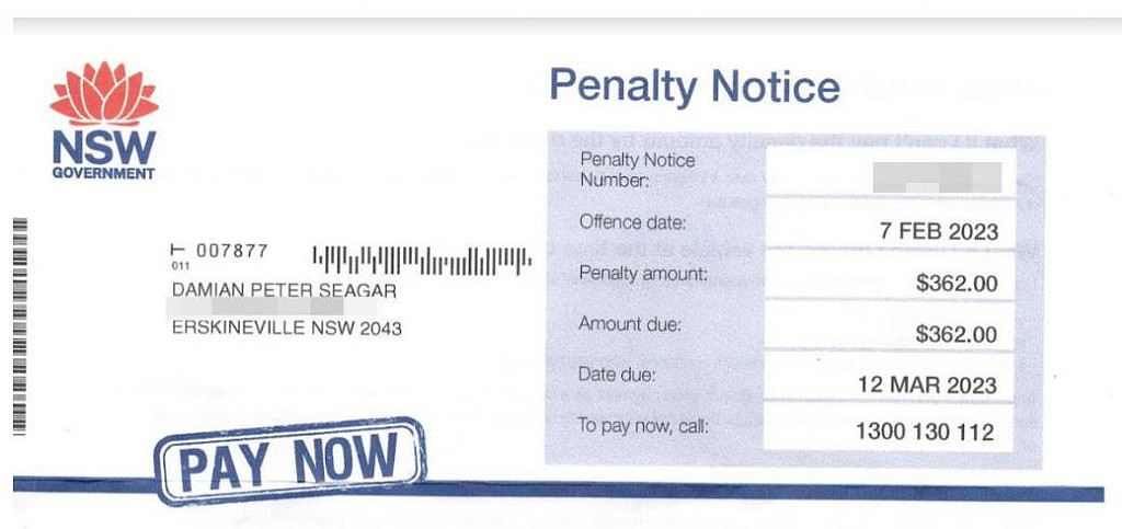 悉尼男在家附近停车被罚$700，只因做错一件事！“之前停了8年都没事”（组图） - 2