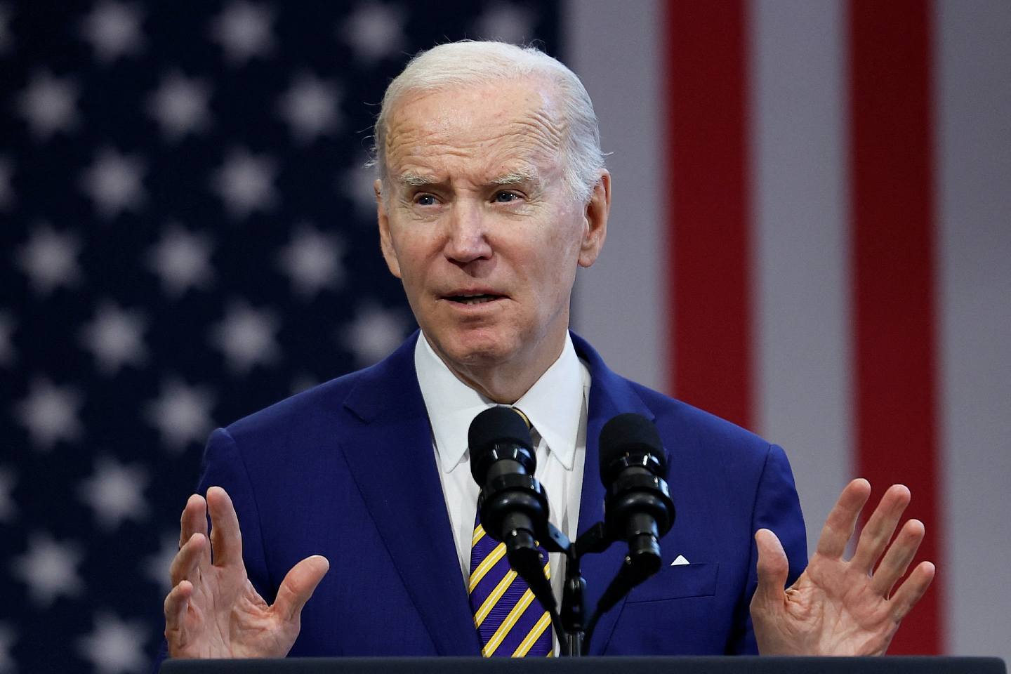 拜登（Joe Biden）去年簽署了總補貼額約4300億美元的《通貨膨脹削減法案》。(Reuters)