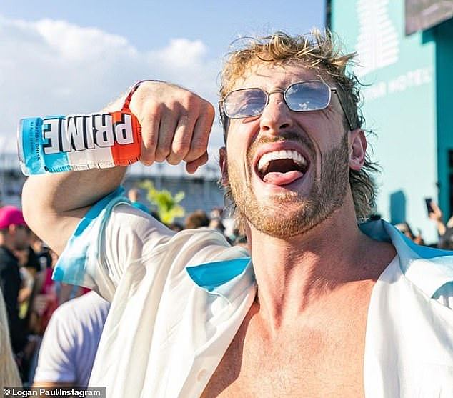 The 27-year-old American influencer's energy drink has 56mg of caffeine per 100mls while the maximum amount permitted in drinks sold across the country is 32mgs