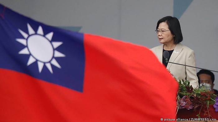 报告认为，台湾问题经常是中国与其他国家外交争端的原因，图为台湾总统蔡英文（资料照）