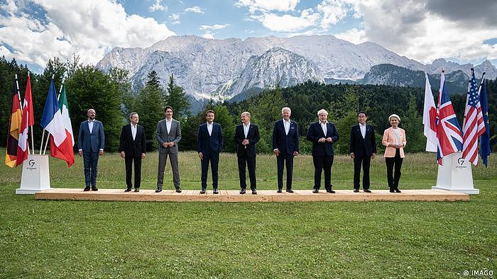 报告认为，今年G7由日本担任主席国，提供了各国合作抗中的机会，图为2022年的G7领袖合照。
