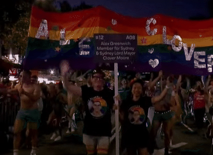 悉尼同性恋狂欢节游行盛大回归！艾博年亮相创造历史，华人方阵引爆全场（视频/组图） - 41