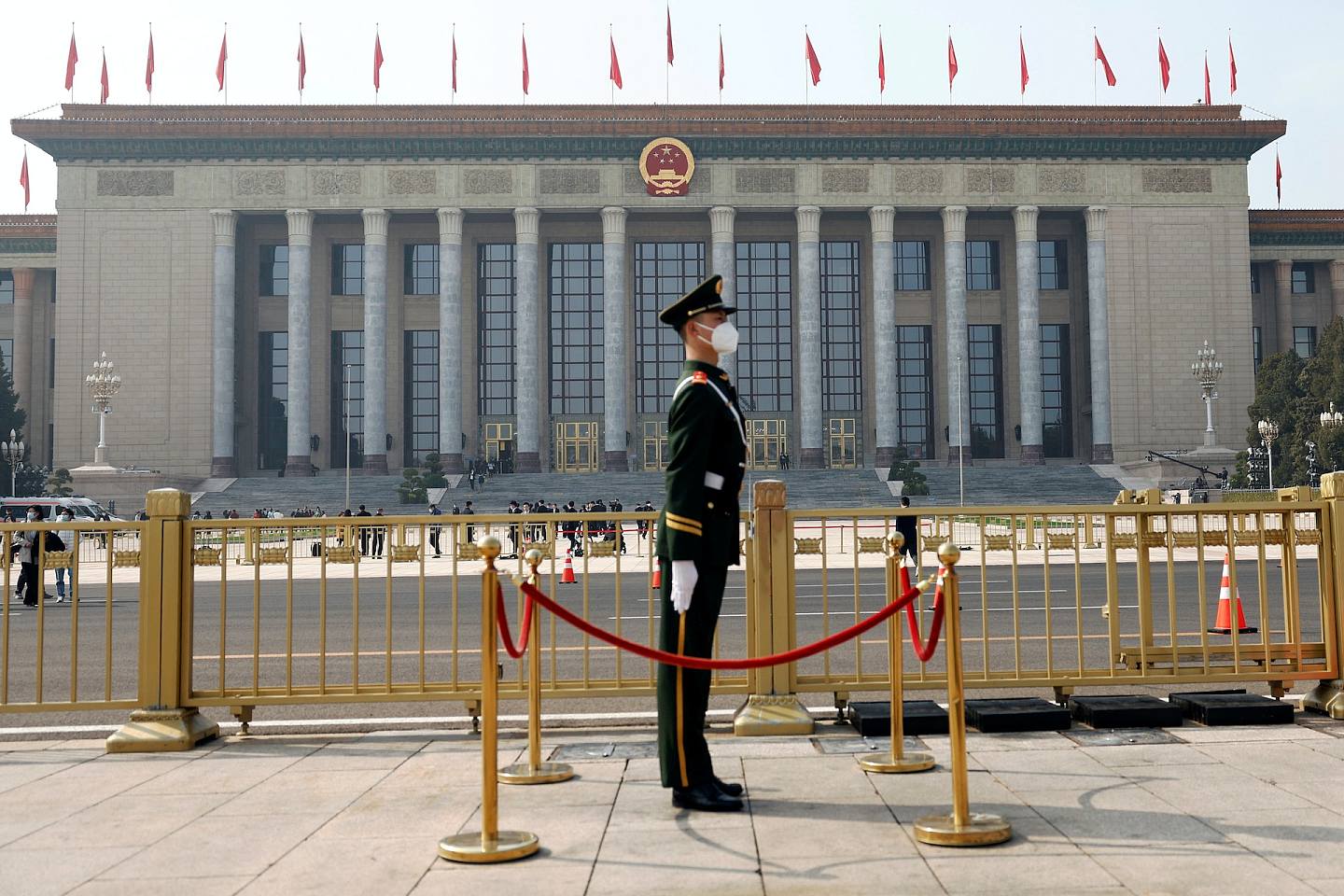 第十四屆全國人大一次會議和全國政協第十四屆一次會議分別於2023年3月5日和3月4日在北京召開（Reuters）