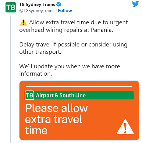 通勤者注意！悉尼城铁周六再现故障，多条线路受影响（组图） - 3
