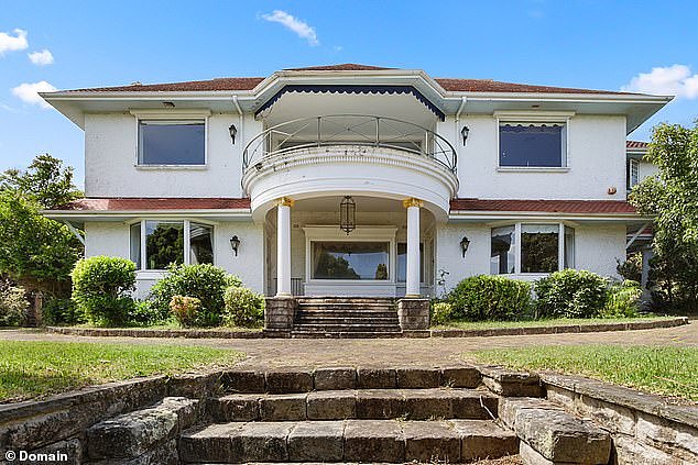 The Vaucluse estate, Werribee (pictured), is hitting the market for $38million after being bought by Chinese food tycoon, Sun Shao Feng, for $20million in 2016 and not lived in since