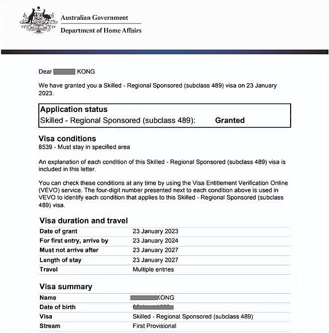 恭喜华人K先生喜获澳洲489签证！飞行员移民澳大利亚，方案很多（组图） - 2