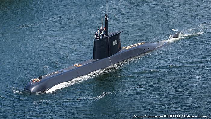 德国向埃及出口的209级潜艇