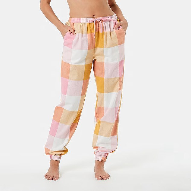 A Kmart shocker has been left in shock after trying to order two pairs of these pyjama pants from the online store