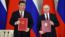 普京身后的长城！解读中俄联合声明：中国陷冷战漩涡（组图）