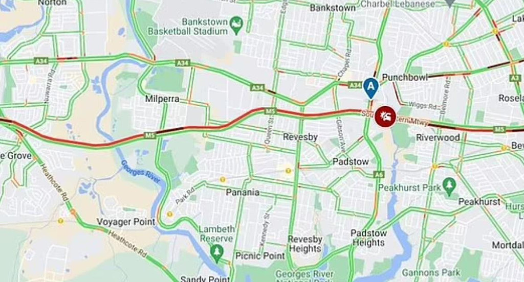 5车连环相撞！悉尼M5早高峰“半封闭”，拥堵距离超13公里（图） - 2