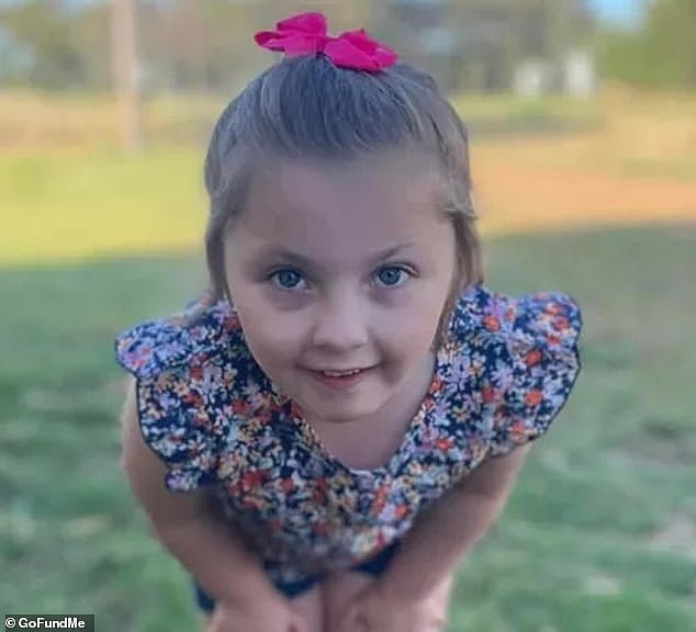 Five-year-old Imogen (above) choked to death on a cocktail frankfurt in regional NSW town Canowindra on January 16
