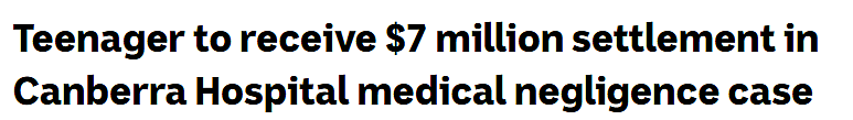 澳医院承认医疗过失，17岁少年获赔$735万（图） - 1