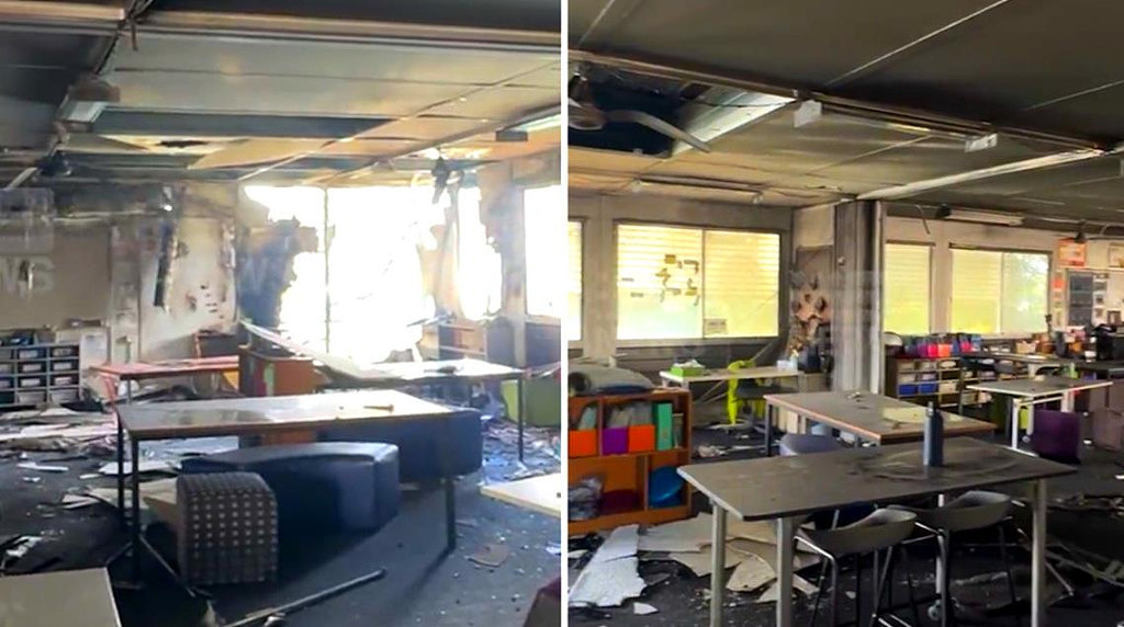 澳洲公校起火，所有师生紧急疏散！一间教室被大火吞没（组图） - 2