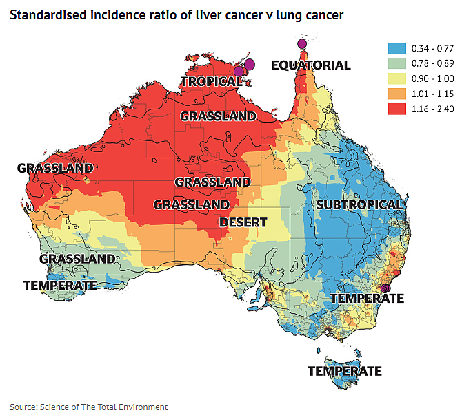 澳洲肝癌发病率激增306%！专家：或与气候变化有关（组图） - 3