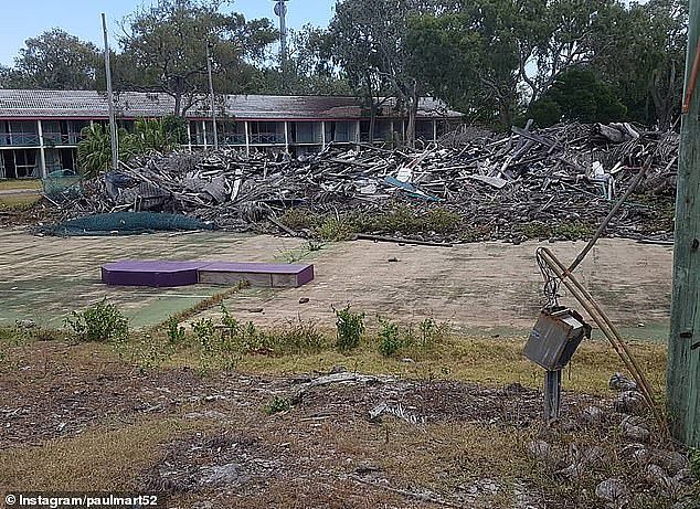 The dilapidated Great Keppel Island Resort (pictured) has been seized by the Queensland Government with owners, Tower Holdings, owing $878,000 in rent