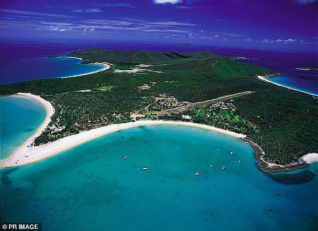 The move comes after a 12-month inquiry into a number of abandoned island resorts across the Great Barrier Reef (pictured, Great Keppel Island)