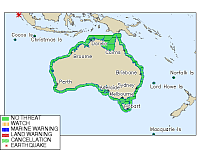 澳洲邻国今晨突发7.3级地震！澳洲当局：暂无海啸威胁（图）