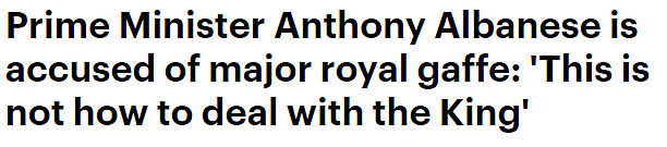 未正式邀请英国国王访澳，艾博年被指“不遵守王室礼仪”（组图） - 1