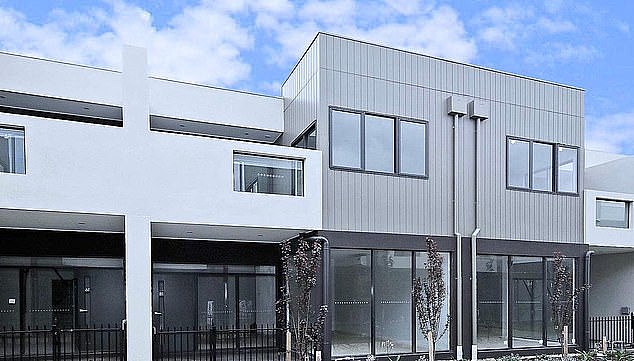 Mr Tran snapped up his  first property at the age of 26 - an $450,000 off-the-plan townhouse in the suburb of Cranbourne, Melbourne (pictured)