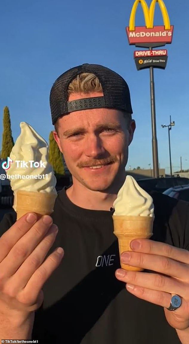 A McDonald's customer has shared how to receive more ice cream with one magic word. All you need to do is ask for 'extra'