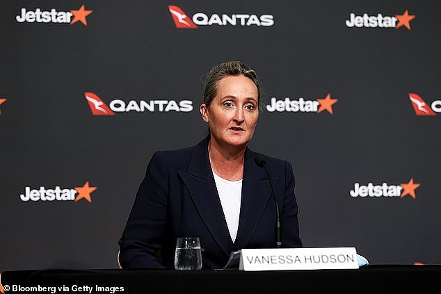 Vanessa Hudson is the airline's Chief Financial Officer and has been with Qantas for 28 years