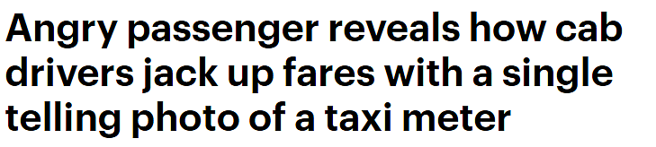 “刚上出租车就加价！”悉尼乘客怒斥司机多收费，网友：很正常（组图） - 1