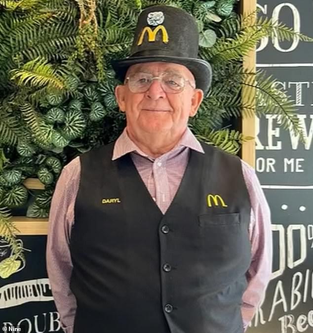 Daryl Holmes has been a much-loved member at McDonald's Wallsend for six years