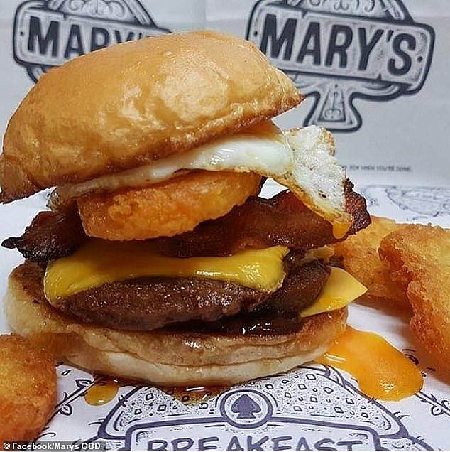 Mary's outlets are known for serving calorie-laden and high-stacked US-style burgers