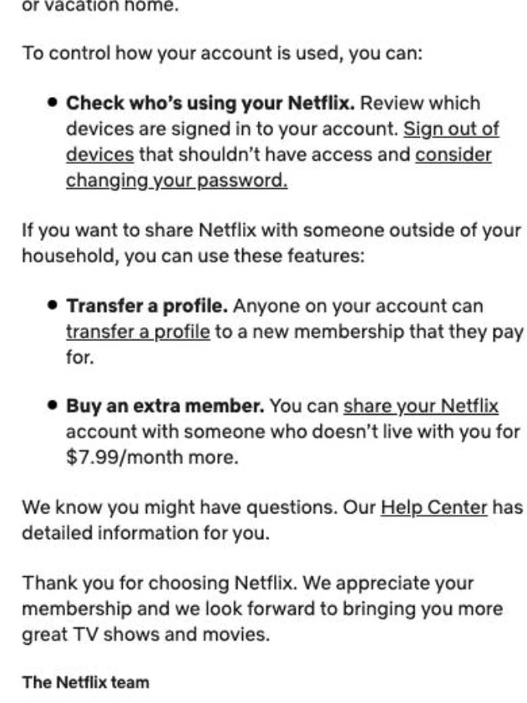 澳洲Netflix新变化！不再支持共享账户，额外支付$7.99可增添“额外成员”（组图） - 3