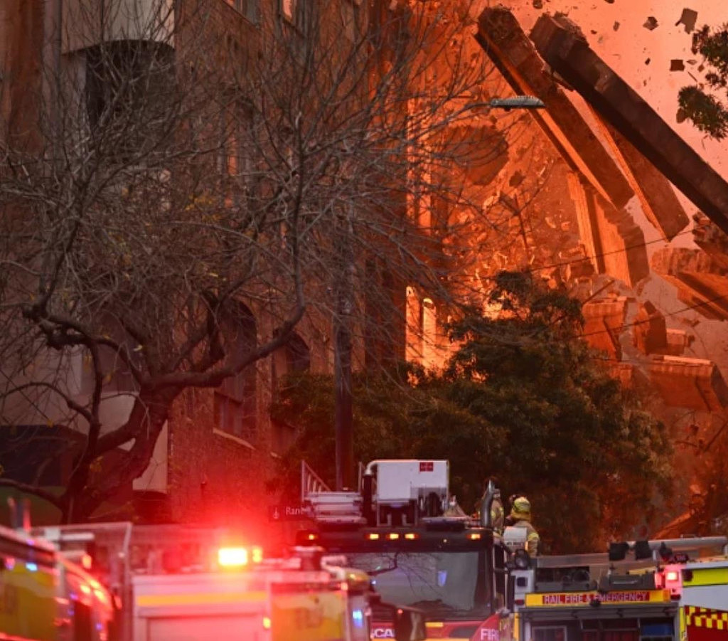 最新！悉尼CBD大火仍未彻底扑灭，周边区域持续封锁，两名学生向警方自首（视频/组图） - 17