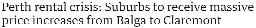 压力山大！今年，珀斯这地要多交$1万房租！租金是平均水平的2-4倍（组图） - 1