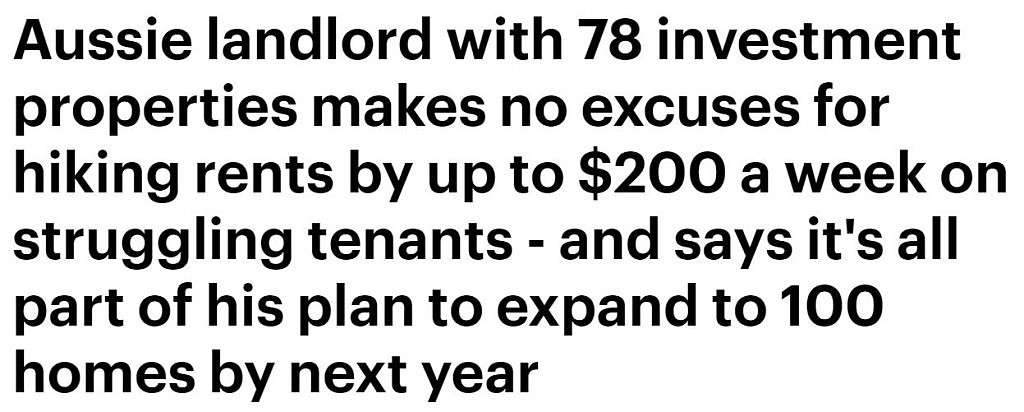 31岁澳男坐拥78套房产！每周收租$3.3万，“明年买到100套”（组图） - 1