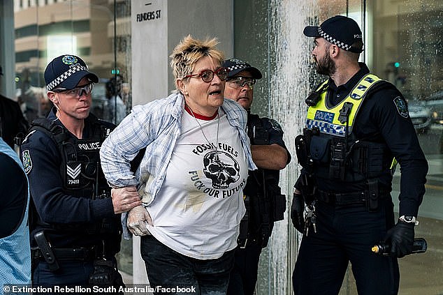 Protesters face $50,000 fines and jail time under new laws brought forward by the South Australian Labor government