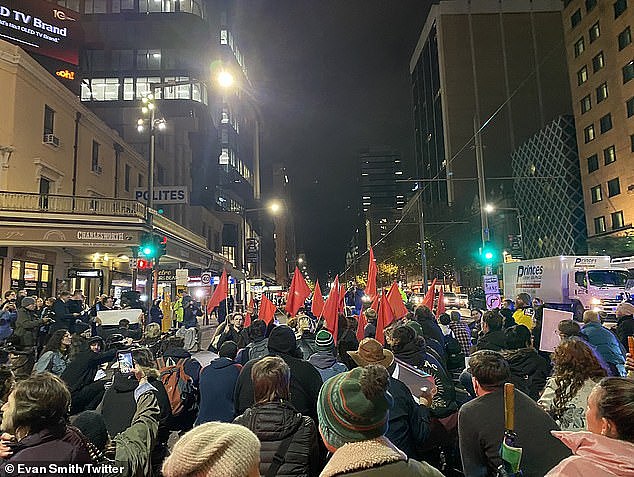 The anti-protesting bill has resulted in fierce backlash, with about 500 people taking to the streets to rally against the changes in Adelaide last Friday